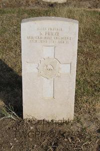 Ismailia War Memorial Cemetery - Furze, S